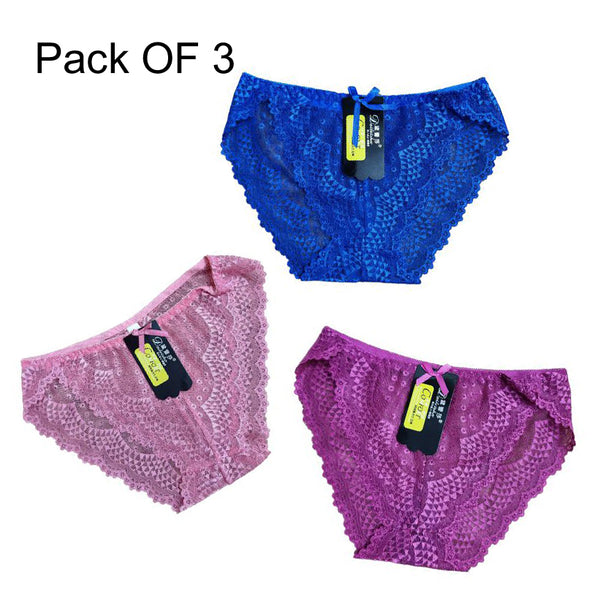 Pack of 3 panties